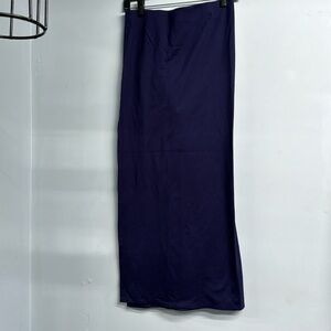 Stretchy Maxi Skirt with Slit